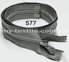 Блискавка тракторна 50 см рознімна один бігунок Тип-5 Світло-сірий