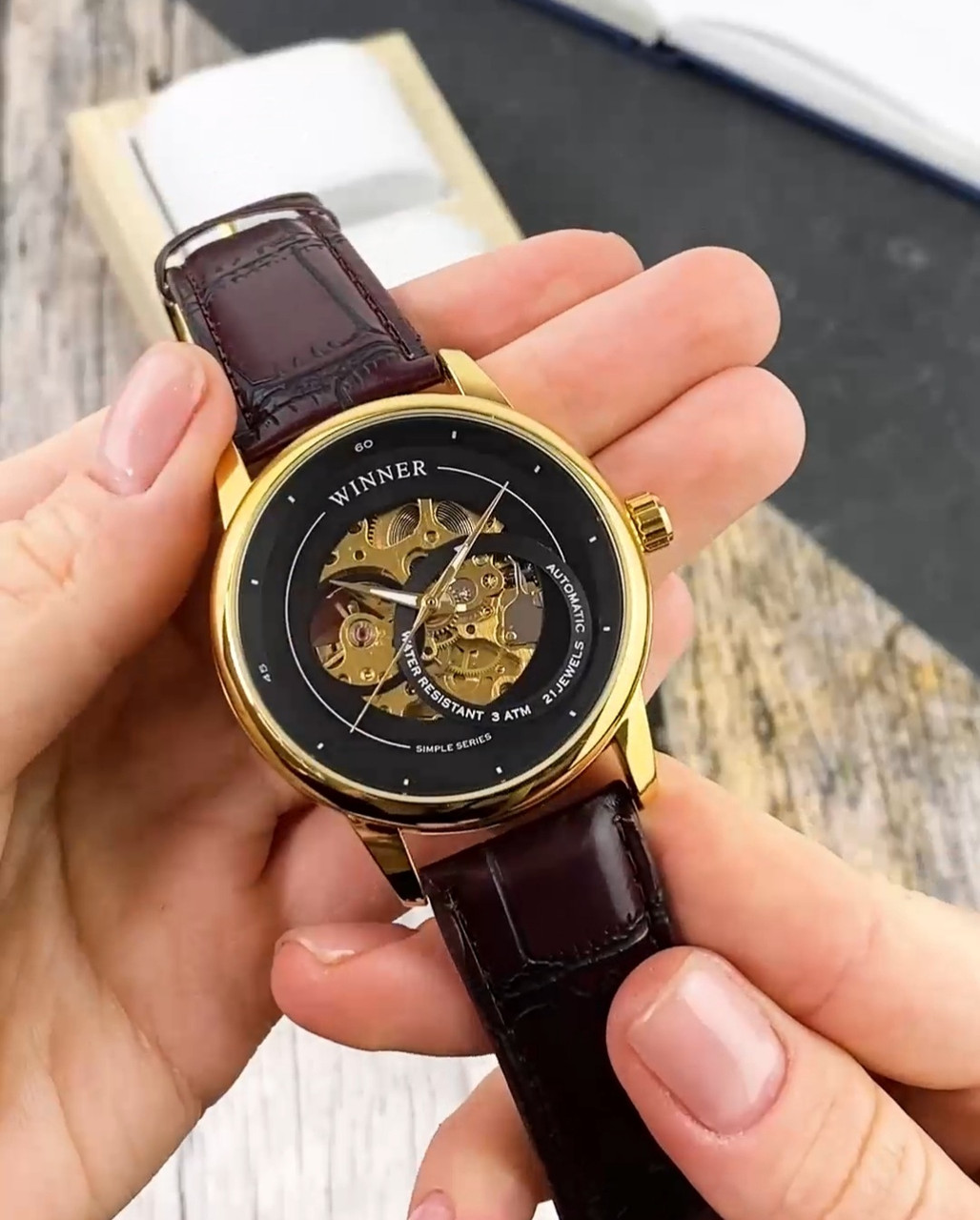 Winner 339 Gold-Black-Brown
