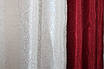 Комбіновані (2шт. 1,5х2,8м.) штори з тканини блекаут. Колір червоний з пудровим. Код 014дк (400-402ш) 10-332, фото 6