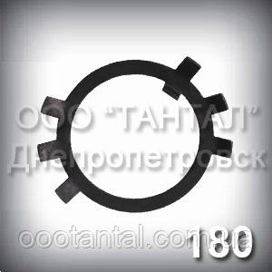 Шайба 180 ГОСТ 11872-89 стопорна багатолапчаста
