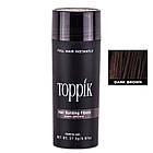 Загущувач для тонкого волосся Toppik 27,5 гр. dark brown (темно-коричневий)