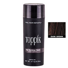 Загущувач для тонкого волосся Toppik 27,5 гр. dark brown (темно-коричневий)
