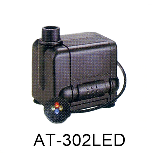 Насос Атман АТ-302LED з LED підсвічуванням для фонтану та водоспаду