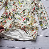 Блузка легка кофточка в сітку з майкою-підкладкою, фото 3