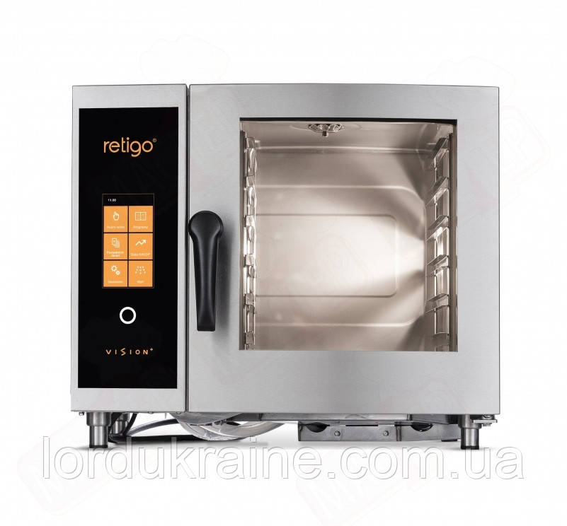 Пароконвект електричний Retigo Vision-2 O 623 i PLUS, 6xGN2/3, інжекторний, фото 1