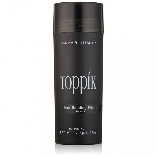 Загущувач для волосся керотиновый Toppik 27,5 гр. black (чорний)