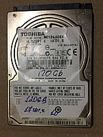 БВ жорсткий диск HDD Toshiba 120ГБ MK1246GSX (2.5 " / 7мм / SATA 3 Гб/с)