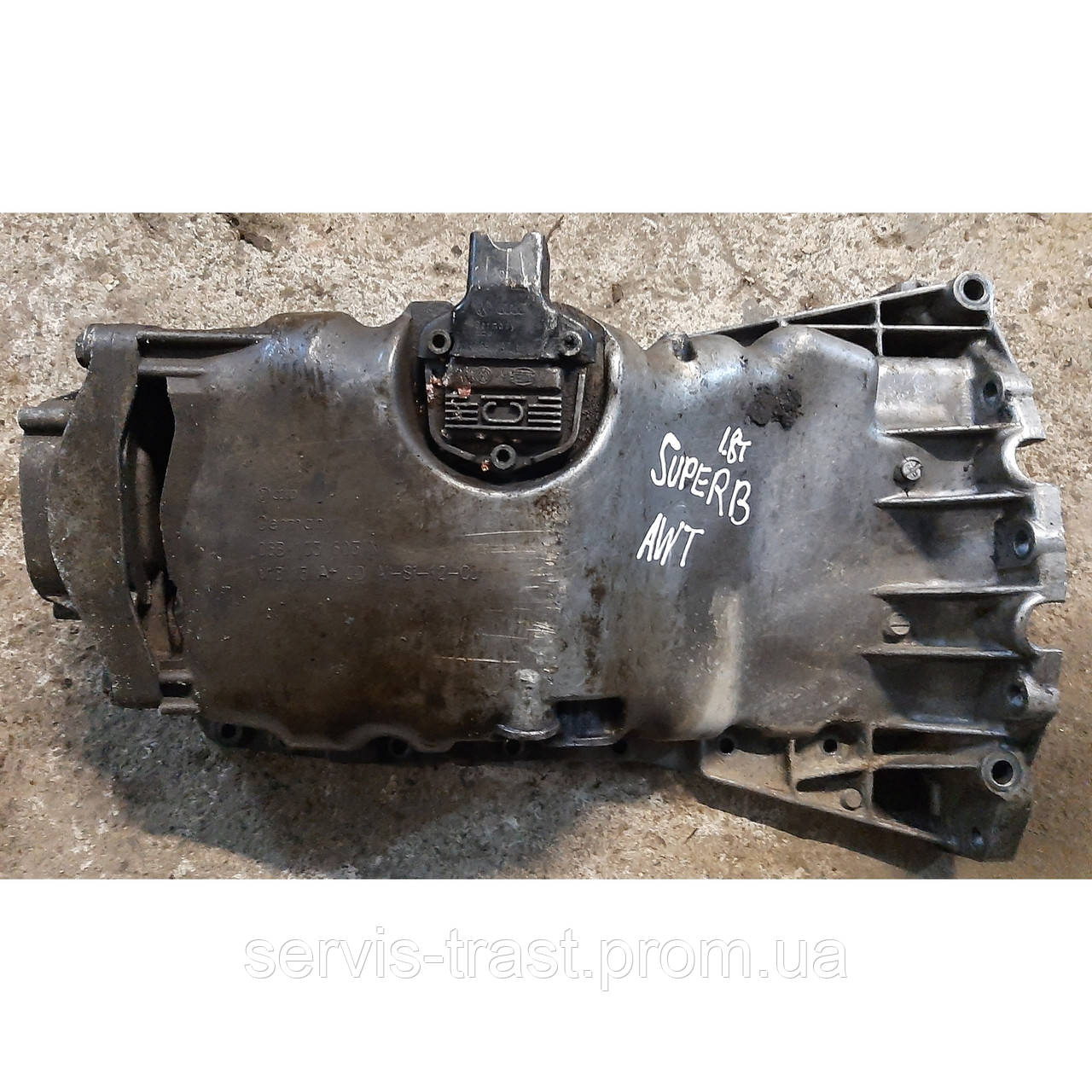 Піддон двигуна Skoda Superb 1.8 AWT, фото 1
