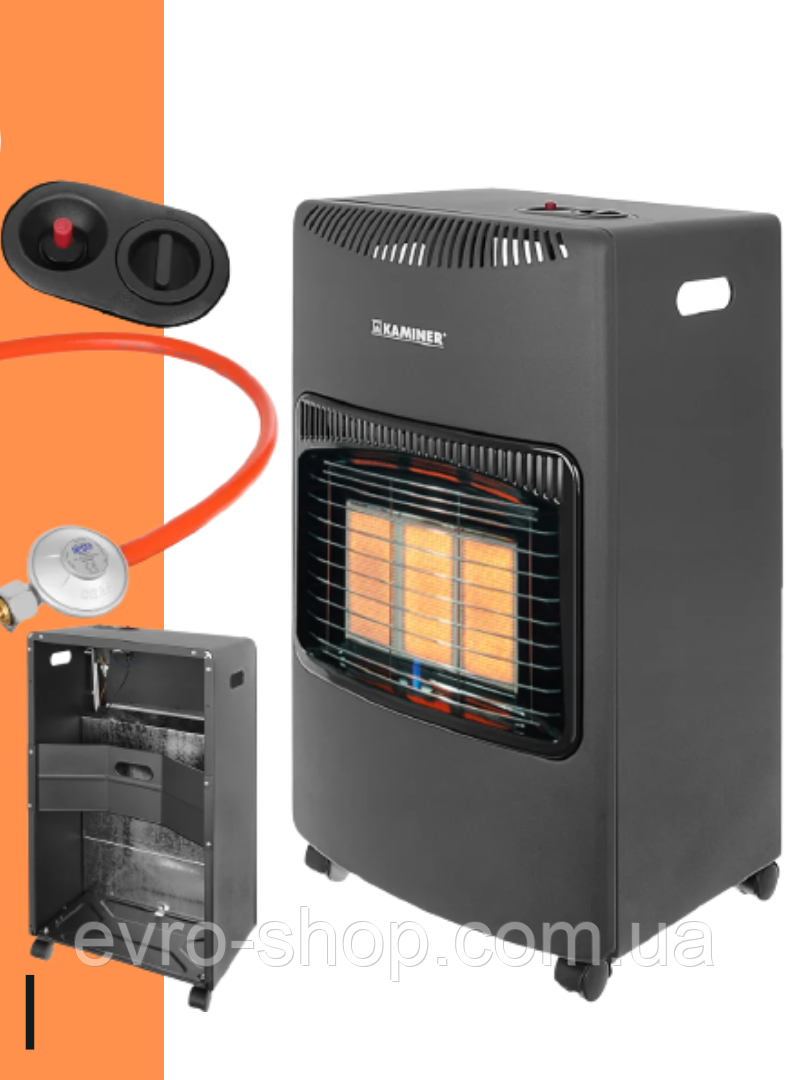 Польща Газовий обігрівач KAMINER 4.2 кВт, фото 1