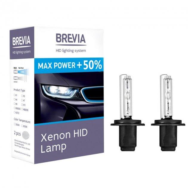 BREVIA XENON H1 +50%,6000K,85V,35W P14.5s KET, (2шт.), фото 1