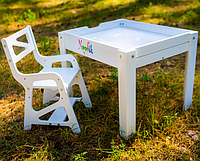 Световой столик-песочница Noofik в к-кте со стульчиком , для рисования песком и других занятий
