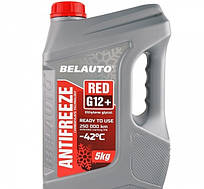Антифриз червоний BELAUTO ANTIFREEZEE G12+ RED 5kg