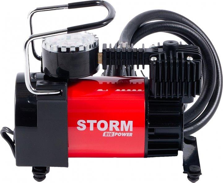 Компресор автомобільний STORM Big Power AUTOSTOP 10 Атм, 37 л/хв, 170 Вт, автосоп (8 шт/ящ)