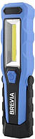 Brevia LED Інспекційна лампа 3W COB+1W LED 300lm, 2000mAh, microUSB, блістер