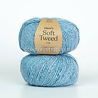 Пряжа Drops Soft Tweed (колір 11 aquamarine)