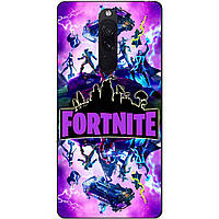 Силіконовий чохол бампер для Xiaomi Redmi 8 з малюнком Fortnite Marvel