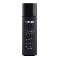 Ароматизатор повітря з розпилювачем у виставковому боксі ТМ Nowax серія Deluxe Spray - Black, 50 ml