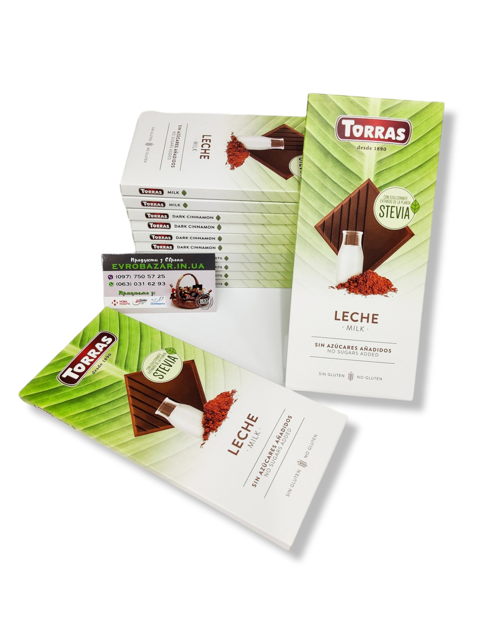 Torras Stevia Leche на стевії