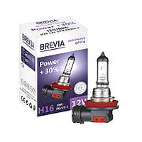 Brevia H16 12 V 19W PGJ19-3 Power +30% CP (10/200 шт.)