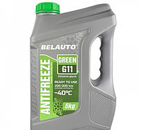 Антифриз зелений BELAUTO ANTIFREEZEE G11 GREEN 5kg