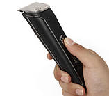 Машинка для стрижки VGR V-021, чорно-срібляста., фото 3