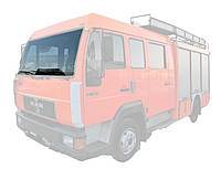 Лобовое стекло MAN L2000 (1993-1997)/MAN L2000 (1997-) /МАН Л200