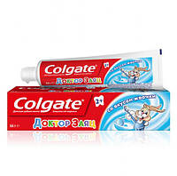 Детская гелевая зубная паста Colgate колгейт Доктор Заяц со вкусом жевательной резинки, 50 мл