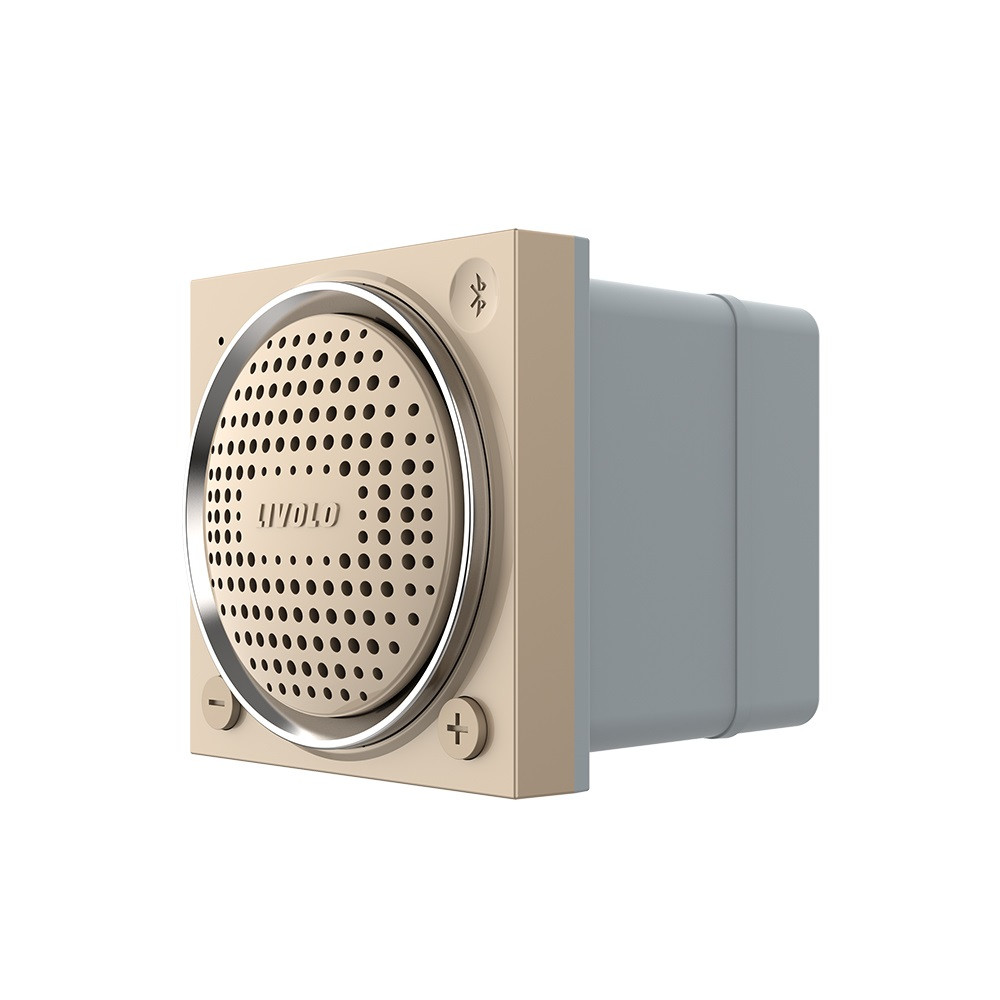 Механізм Bluetooth 5.0 колонка Livolo золото (VL-FCF-2AP)
