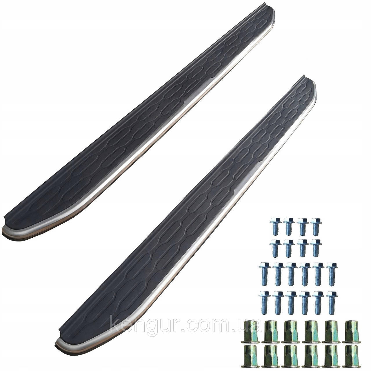 Бокові пороги (оригін. дизайн) Land Rover Discovery Sport 2014+, фото 1