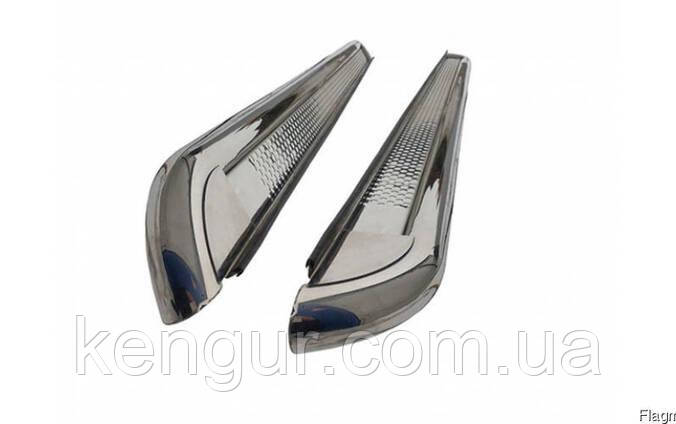 Бокові пороги (середня база, С2, 60mm, Tamsan) Renault Master 2010-...