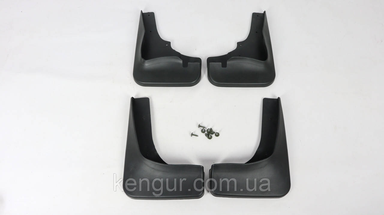 Бризковики Mitsubishi Outlander XL 2007-2012 (під широкий поріг, компл.: 4шт), фото 1