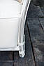 Диван двомісний зі штучного ротанга в білому кольорі Villa Skyline Design, фото 4