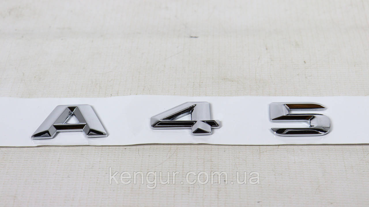 Напис A45 (метал), China