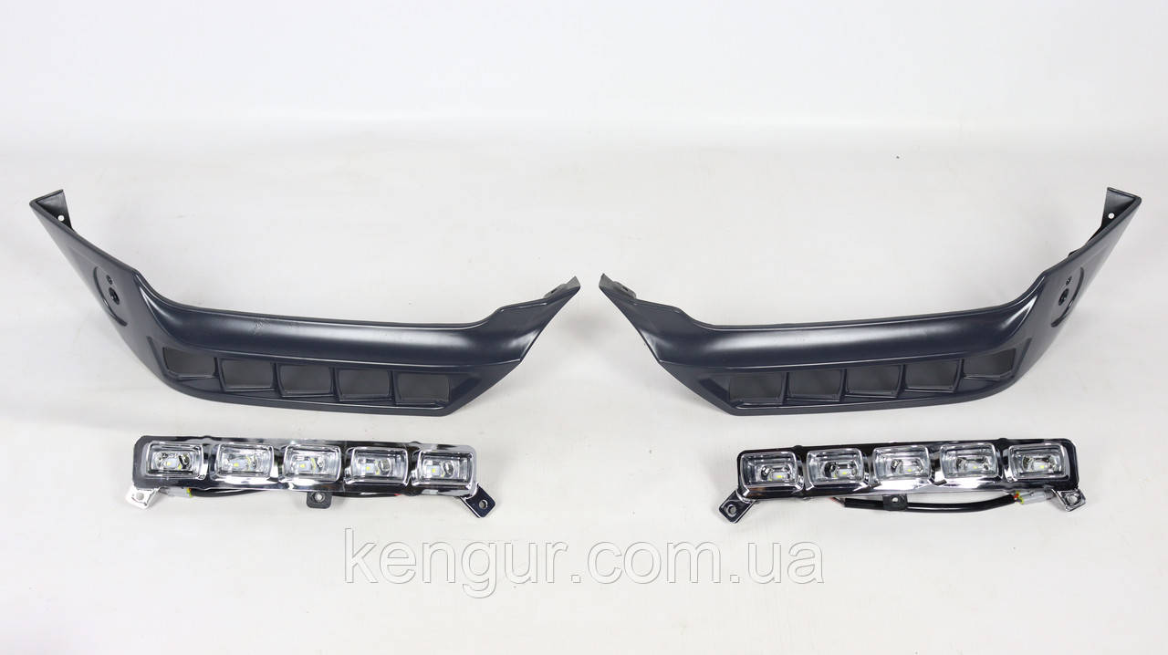 Докладка переднього бампера (клики G65, 4x4) Brabus Mercedes-Benz G-class W463 1979-2018