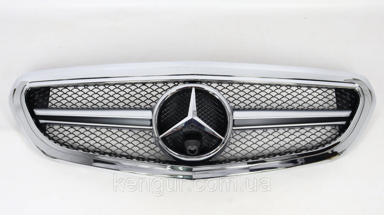 Решітка (chromе) Mercedes W212 2014-2017, фото 1