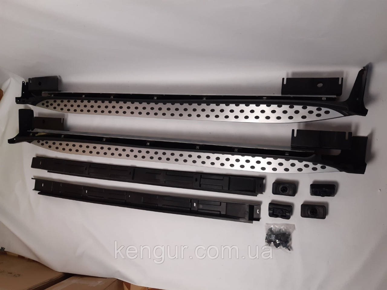 Бокові пороги Mercedes ML W164 2005-2011 (оригін. дизайн)