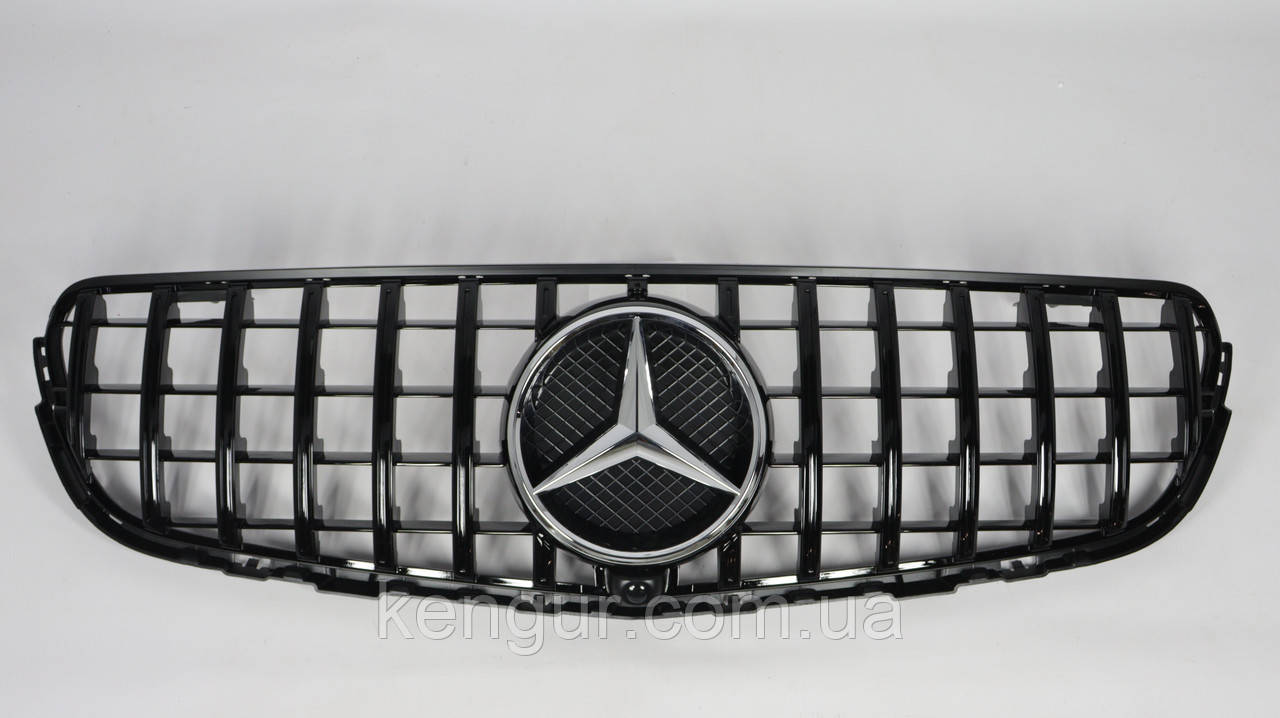 Решітка GT (all black) Mercedes GLC-class X253 2015+, фото 1