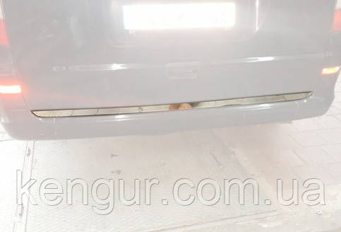 Крайка багажника (нерж.) Mercedes W639 2003-2013, фото 1