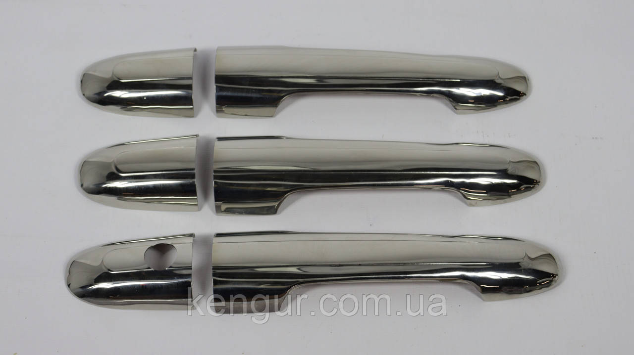 Накладки на ручки (комп.: 3 шт., TR) Mercedes W639 2003-2013