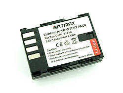 Акумулятор батарея Batmax DMW-BLF19 1860 mA для Panasonic DC-GH5 DMC-GH3 DMC-GH3K DMC-GH4 DMC-GH4K (Batmax DM