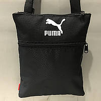 (22*28) Высококачественная мужская сумка через плече. Удобная, практичная сумка с брелком PUMA оптом