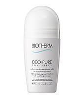 Дезодорант роликовий Biotherm Deo Pure Invisible Roll-on Antiperspirant 48h 75 ml.