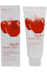 3W CLINIC APPLE HAND CREAM Крем для рук Яблуко Гладкість і блиск, 100 мл, (575431), фото 1