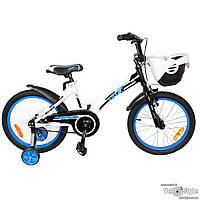 Велосипед детский VNC Wave бело-синий колеса 18" (3-6лет)