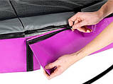 Батут EXIT Elegant Premium 366 cm purple з сіткою безпеки Deluxe для  дітей і дорослих, фото 5
