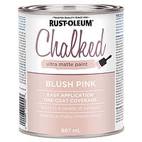 Меловая краска Rust Oleum CHALKED румяно-розовая