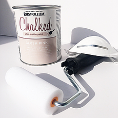 Крейдяна фарба Rust Oleum CHALKED рум'яно-рожева, фото 5