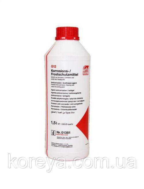 Антифриз Febi G12 -80С червоний концентрат -G12 1.5л