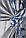 Комбіновані (2шт. 1,4х2,7м.) штори з тканини блекаут-софт. Колір сірий з синім. Код 014дк (157-689шБ) 10-431, фото 6