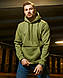 Кофта-кенгуру худі чоловіча зимова на флисі, фото 7